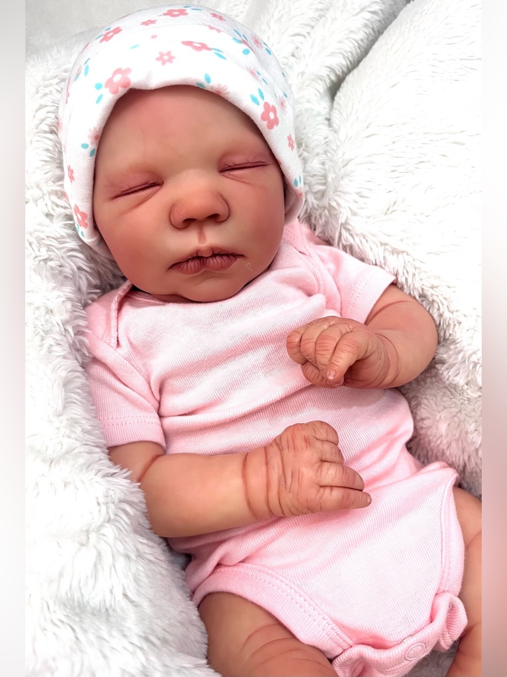 Reborn Doll Realborn Felicity Hand Painted One of a Kind Realistic Newborn Doll - Picture 11 of 17